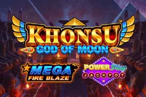 Playtech : Mega Fire Blaze: Khonsu God of Moon PowerPlay Jackpot - BOYBET168