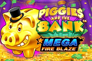 Playtech : Mega Fire Blaze: Piggies and the Bank™ - BOYBET168